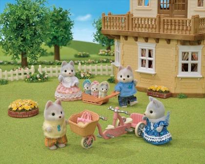Imagem de Sylvanian Families Conj Bicicleta Dupla Irmã/Irmão Huskys - Epoch