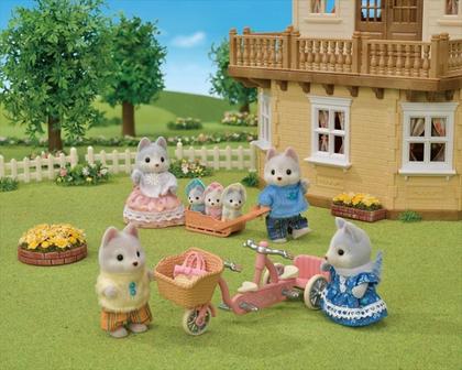 Imagem de Sylvanian Families Conj Bicicleta Dupla Irmã/Irmão Huskys