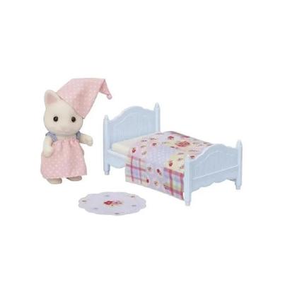Imagem de Sylvanian Families Conjunto Cama Menina Gato Primavera 5681