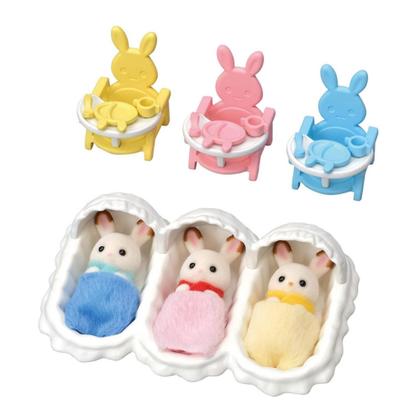 Imagem de Sylvanian Families Conjunto Cuidando De Trigêmeos - 5054131055328