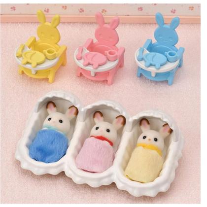 Imagem de Sylvanian Families Conjunto Cuidando De Trigêmeos - 5054131055328