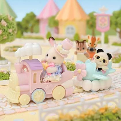 Imagem de Sylvanian Families Conjunto de Atrações Avião & Trem 5819