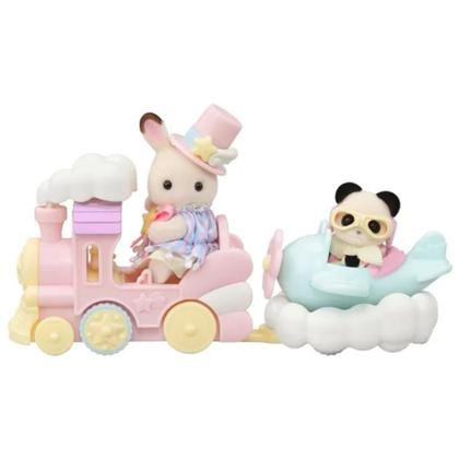 Imagem de Sylvanian Families Conjunto de Atrações Avião & Trem 5819