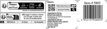 Imagem de Sylvanian Families Hora do Banho dos Irmãos Ensaboados