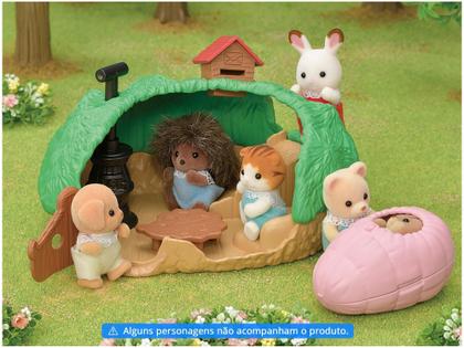 Imagem de Sylvanian Families O Esconderijo do Bebê - Porco Espinho com Acessórios Epoch Magia