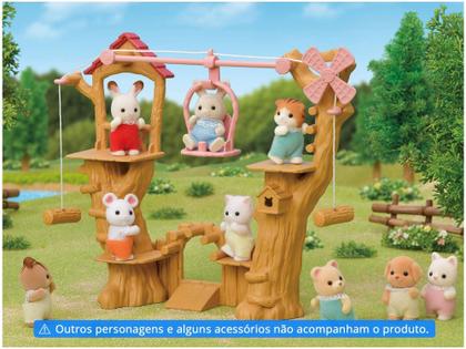 Imagem de Sylvanian Families Parquinho nas Árvores do Bebê - com Acessórios Epoch Magia