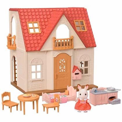 Imagem de Sylvanian Families Primeira Casa Cenário Com Acessórios 28Cm