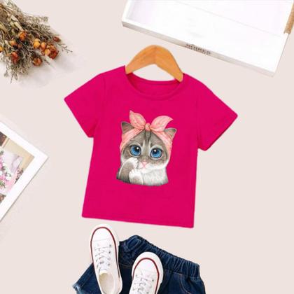 Imagem de T shirt infantil menina