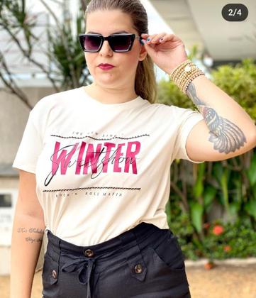 Imagem de T- shirts premium luxo - linda p-m-g-gg-g1