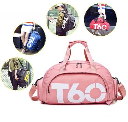 Imagem de T60 Bolsa Academia Transversal Com Compartimentos