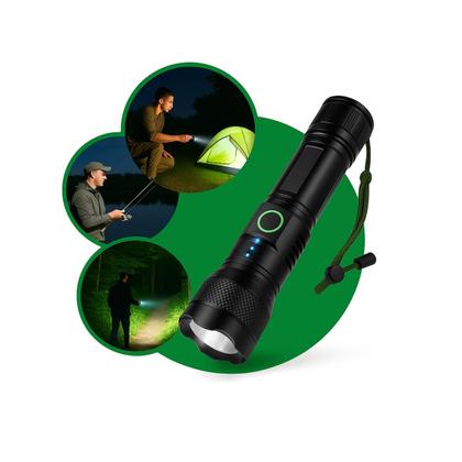 Imagem de T9 Lanterna Recarregavel Potentes Tatica Led Militar Com Zoom