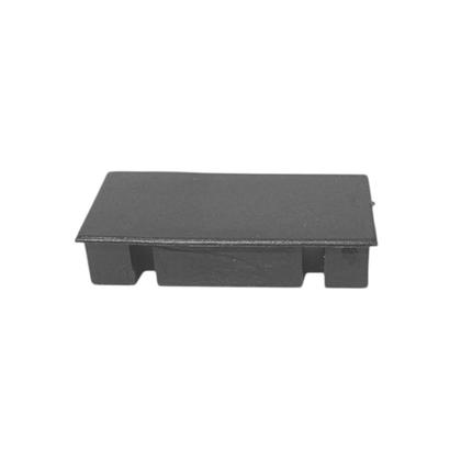 Imagem de TA 2550N - Tampa plástica para tubo alumínio 1x2” Preta 50un