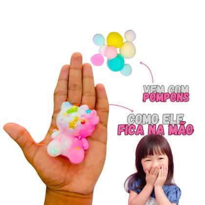 Imagem de Taba Squish Hello Kitty Gatinha Apertar Rosa Satisfatório