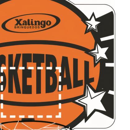 Imagem de Tabela Cesta de Basquete em MDF com Aro de Ferro e Rede Xalingo 6703.2