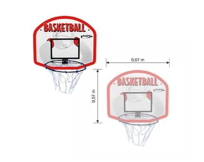 Imagem de Tabela de Basquete infantil 9mm com aro e rede KLOPF - Unitária