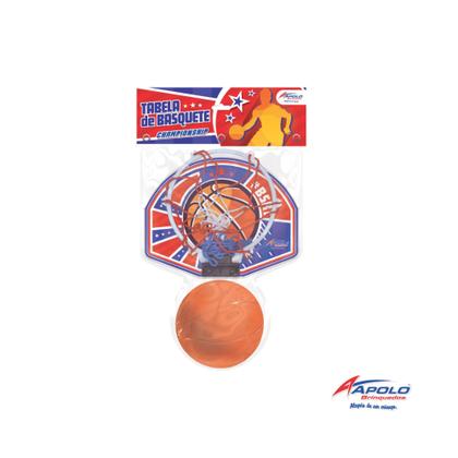 Imagem de Tabela de Basquete Infantil Apolo Brinquedo Esportivo com Bola