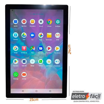 Imagem de Tablet 10.1 Polegadas 4gb/64gb +teclado+mouse+capa+Entrada  Para 2 Chips