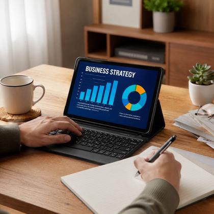 Imagem de Tablet 10.1 Polegadas Com Teclado Bluetooth E Internet 4G