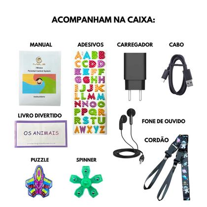 Imagem de Tablet Android Ah08 Infantil 6gb Ram 128gb 7inch Kids Milii