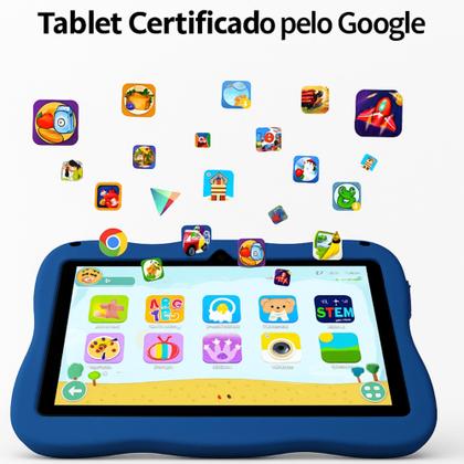Imagem de Tablet Astronauta Infantil 64GB Com Controle Parental Brincar e Aprender com Segurança