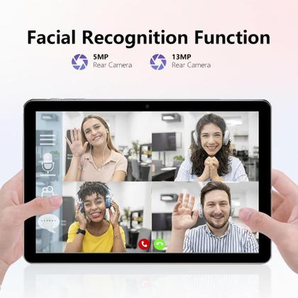 Tablet Crelander 10.1 Android 13 12 GB+512 GB 4G LTE rosa