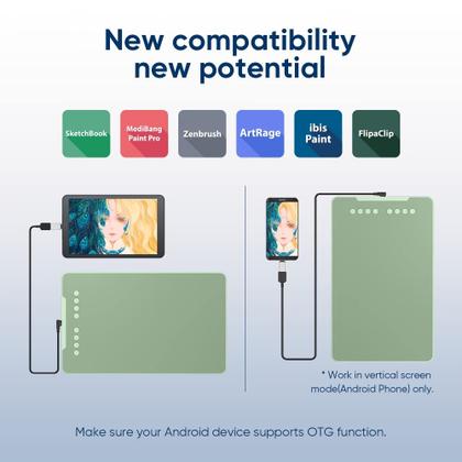 Imagem de Tablet de Desenho XP-PEN Deco 01 V2 (10x6,25") - Compatível com Chromebook