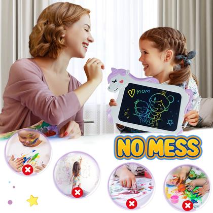 Imagem de Tablet de escrita LCD CHEERFUN Unicorns para crianças de 3 a 8 anos