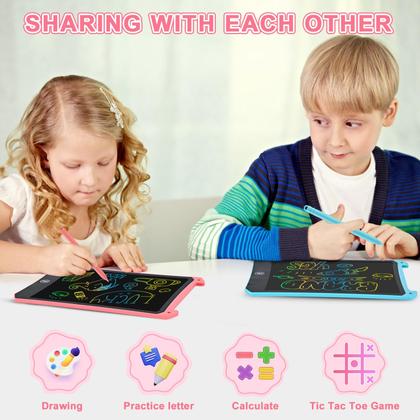 Imagem de Tablet de escrita LCD cimetech de 8,5 polegadas Doodle Board, pacote com 2