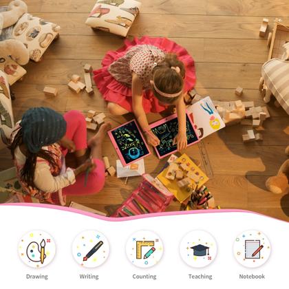 Imagem de Tablet de escrita LCD HHN de 15 polegadas colorido para crianças de 3 anos ou mais