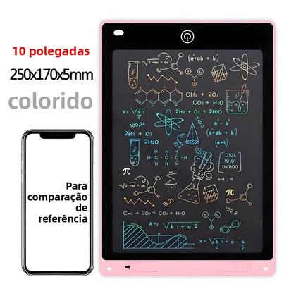 Imagem de Tablet De Escrita LCD Para Crianças De 10 a 12 Polegadas, Quadro De Desenho, Bloco De Esboços,