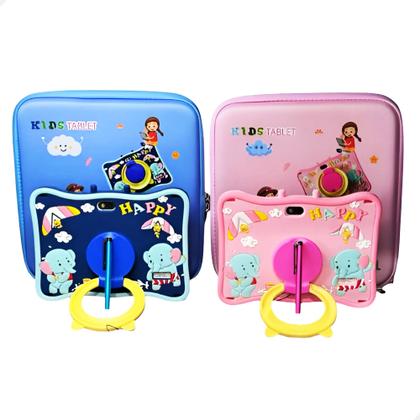 Imagem de Tablet E13rosa infantil barato Capa estojo proteção 64gb