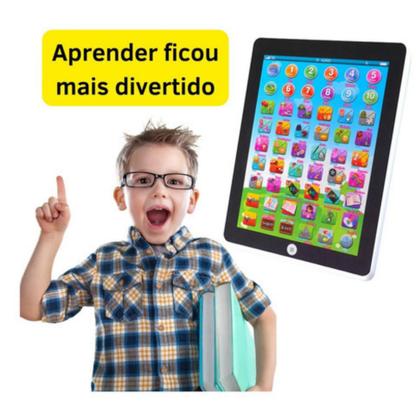 Imagem de Tablet educativo infantil didático interativo educacional AZUL