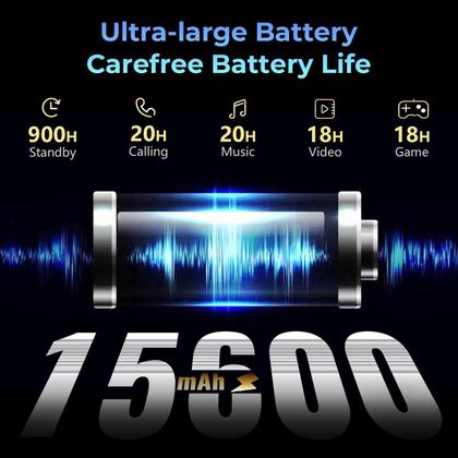 Imagem de Tablet HOTWAV R7 Robusto Android 13 10.1" 12 GB+256 GB 4G/5G cinza