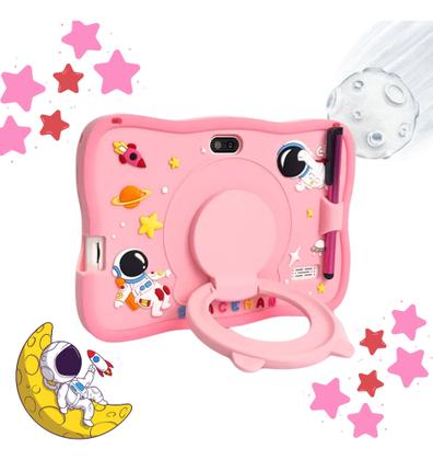 Imagem de Tablet Infantil Android Astronauta Wifi Youtube 64gb 4gb Ram