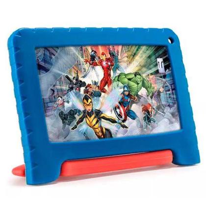 Imagem de Tablet Infantil Avengers Multilaser 4G Ram 64Gb Youtube