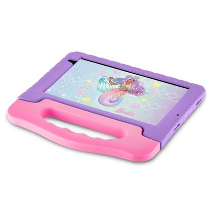 Imagem de Tablet Infantil Barbie Wi-fi 6GB RAM 64GB Tela 8 Pol. Android 13, Octa-core Multi - NB434