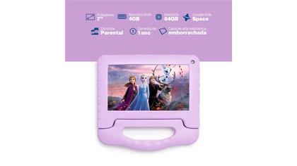 Imagem de Tablet Infantil Frozen ll Wifi 64GB 4GB Ram Com Pelicula