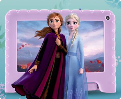 Imagem de Tablet Infantil Frozen ll Wifi 64GB 4GB Ram Com Pelicula