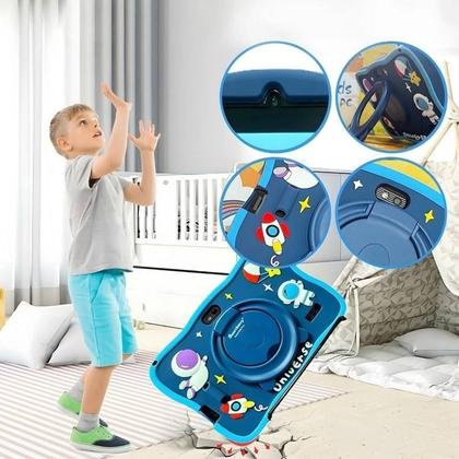 Imagem de Tablet Infantil Infantil 6GB 128GB Com Capa Android 13 Capa , Película, Caneta Acessórios com Android 13 AZUL