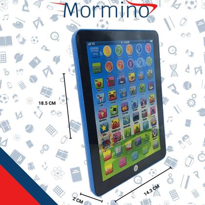 Imagem de Tablet Infantil Interativo Bilingue Didático Com Som A Pilha