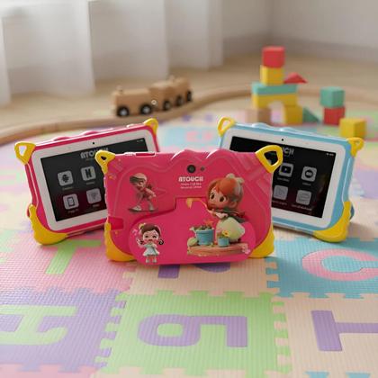 Imagem de Tablet Infantil Kids 6gb 128gb Wifi Android 15 Atouch Q39 Pro Cores