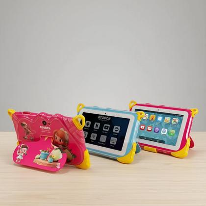 Imagem de Tablet Infantil Kids 6gb 128gb Wifi Android 15 Atouch Q39 Pro Cores