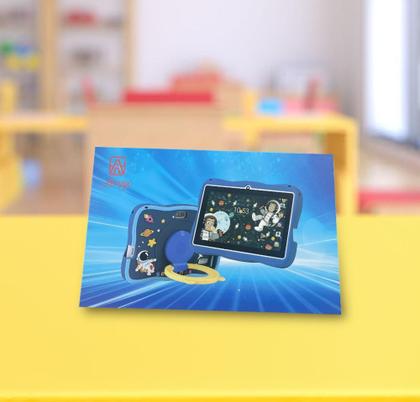 Imagem de Tablet Infantil Kids Android Com Jogos 64 Gb 4Gb Ram Com Capa de Silicone