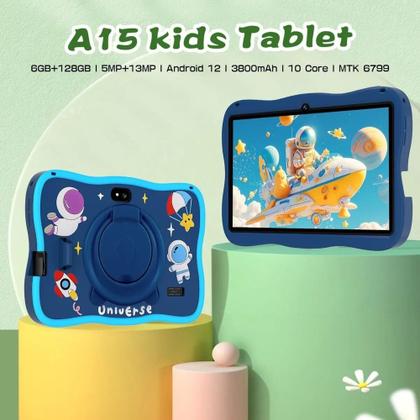 Imagem de Tablet Infantil Kids Astronauta 4/64GB Com Caneta Touch