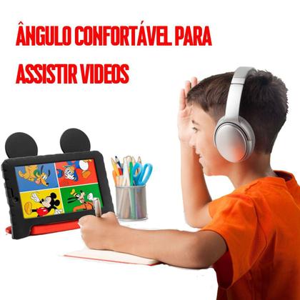 Tablet infantil Mickey Mouse 32GB + Cartão de Memória 64GB