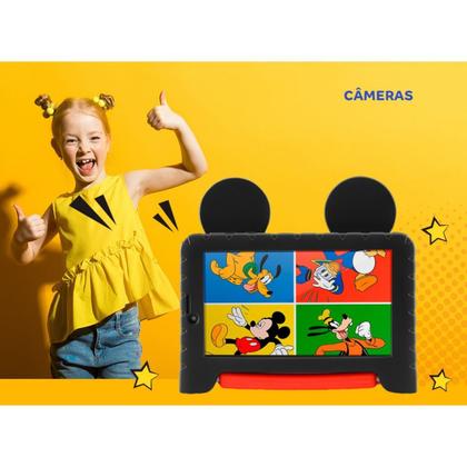 Imagem de Tablet Infantil Mickey Mouse 64Gb Disney Capa Criança YouTube