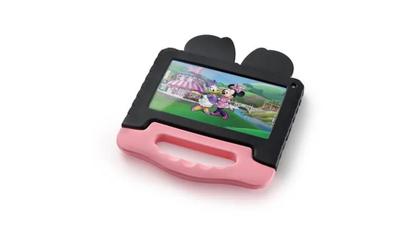 Imagem de Tablet Infantil Minnie com Controle Parental 4GB RAM 64GBTela 7 pol Case Wi-fi Android 13 Quad Core