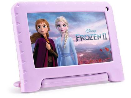 Imagem de Tablet Infantil Multi Frozen II com Capa 7”  - Wi-Fi 32GB Android 11 Quad-Core Câmera Integrada