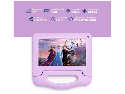 Imagem de Tablet Infantil Multilaser NB416 4GB RAM 64GB 7" Android Wi-Fi 4G