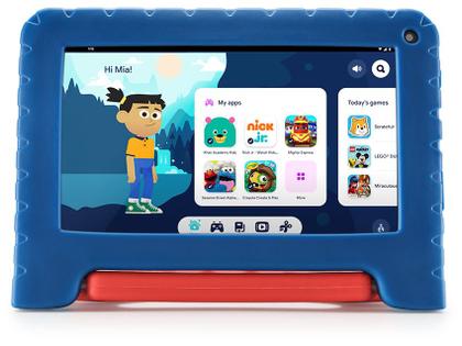 Imagem de Tablet Infantil Multilaser NB417 4GB RAM 64GB 7" Android Wi-Fi 4G